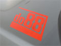 -DO88 Red Sticker 180 x 67mm