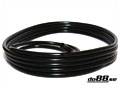 DO88 4mm Silicone Vacuum hose in BLACK